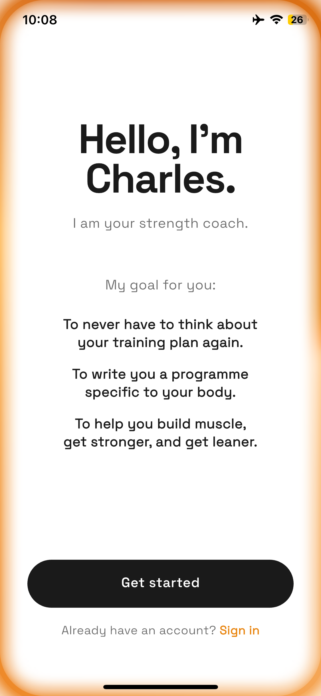 Hello, I'm Charles — your strength coach